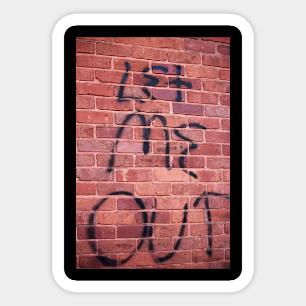 Brick Wall Message Sticker by Cynthia48